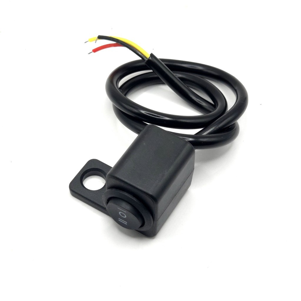 Universal 3-Way Mini Switch for Driving Lights - Waterproof, Side ...