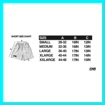 UND END OF THE ROAD COLLECTION | UND MESH SHORTS | UNDRAFTED | UND ...