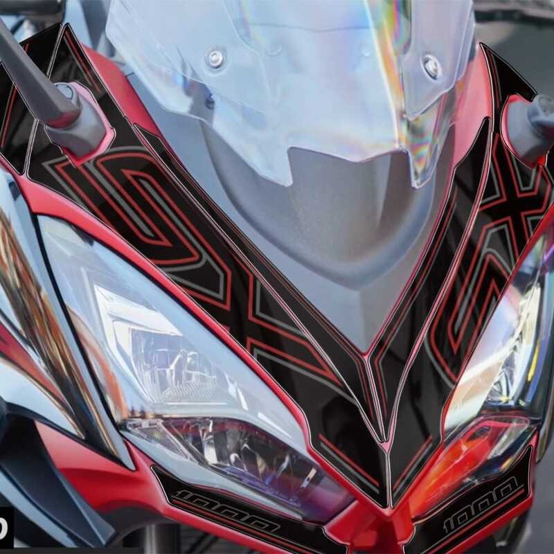 Kentekenplaathouder Beugel Voor Kawasaki Voor Z1000 Voor SX Voor Z1000SX Voor Ninja 1000SX 2020 2021 2022 Kentekenplaathouder Tail Tidy Fender Eliminator LED Motorfiets Onderdelen