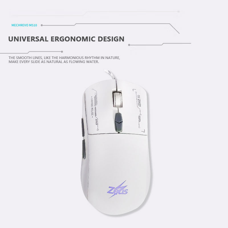 METMI ZM-21 eSport Ergonomic Light Weight Wired Gaming Mouse / Mice 7 ...