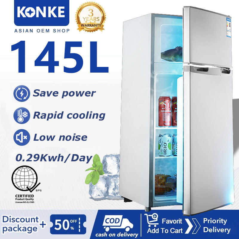 Refrigerator Mini Inverter With Freezer HD Inverter Save Electricity ...