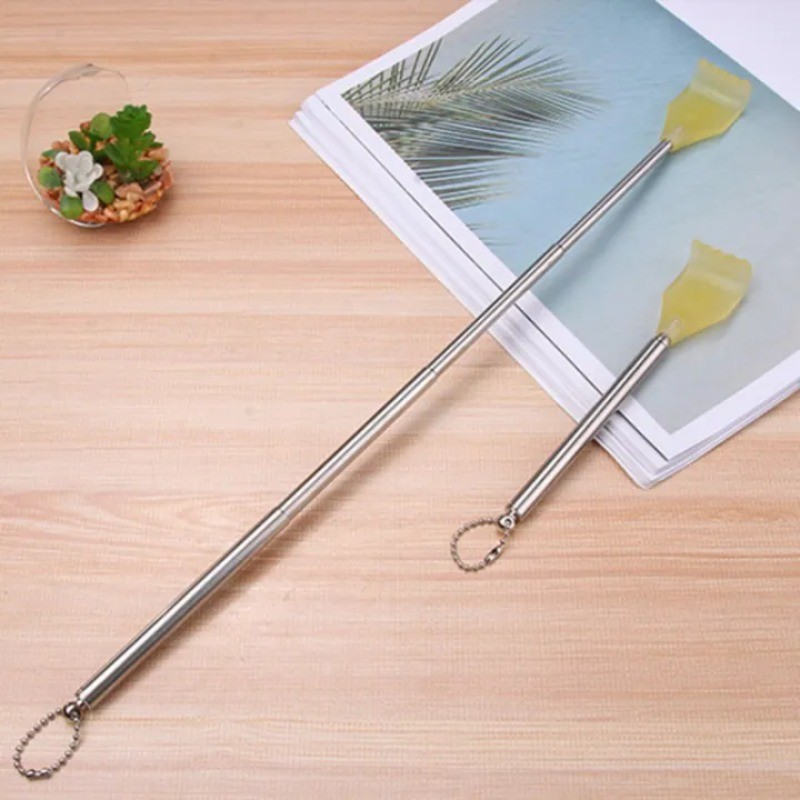 Telescopic Back Scratcher Stainless Steel Extendable Back Itching Self ...