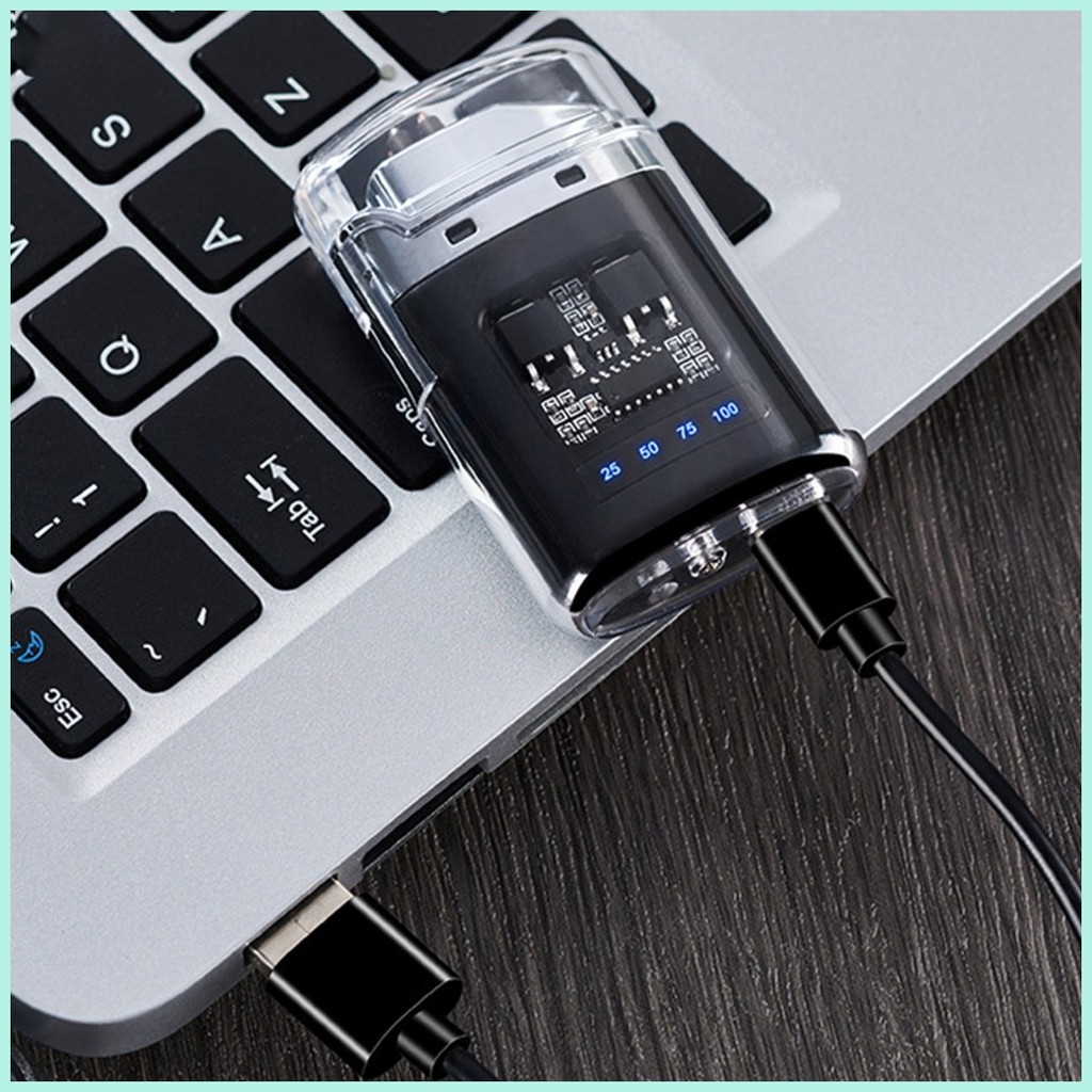 Dual Arc Lighter USB Charging With Rechargeable LED Waterproof Work ...