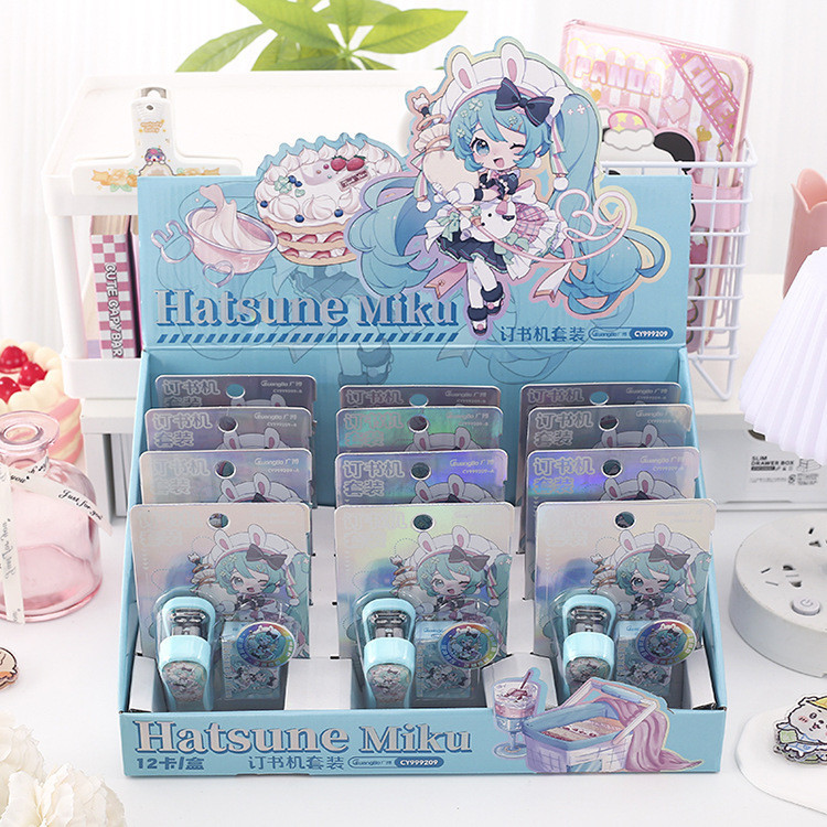 1+1pcs/set Guangbo × Hatsune Miku Co branded Series anime Cartoon Mini ...