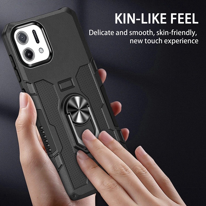 For OPPO A16k A16e Hybrid Shockproof Anti-Drop Case Ring Stand Cover ...