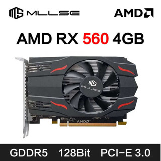 ¤ MLLSE AMD Radeon RX 4Gb Placa De Graphics Gddr5 128Bit Pci-E X16 HDMI ...