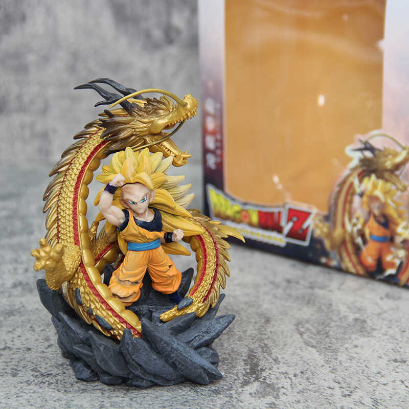 Son Goku Super Saiyan 3 : Figurine Dragon Ball Z 14 Cm - Collection Manga !
