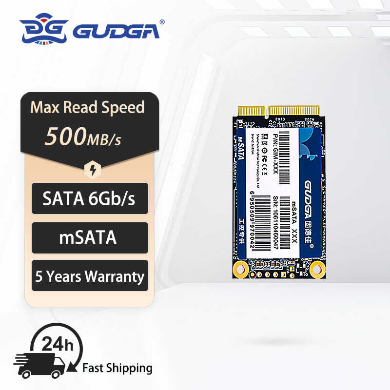 GUDGA Industry msata SATA 3 TLC 32GB 64GB 128gb hd Internal Solid State
