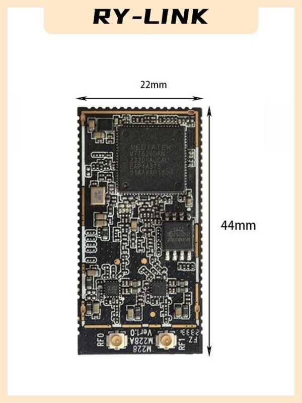 7628D High Power Dual PA Router WiFi AP Module with PCIE USB ...