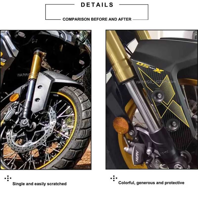 DS DSX X 525Dsx Motorcycle Stickers Kit 3D Gel Epoxy Resin Waterproonti ...