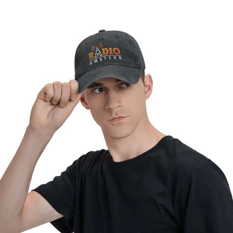 Unisex Radio Enthusiast Favorite Hat Retro Washed Antenna Radio ...