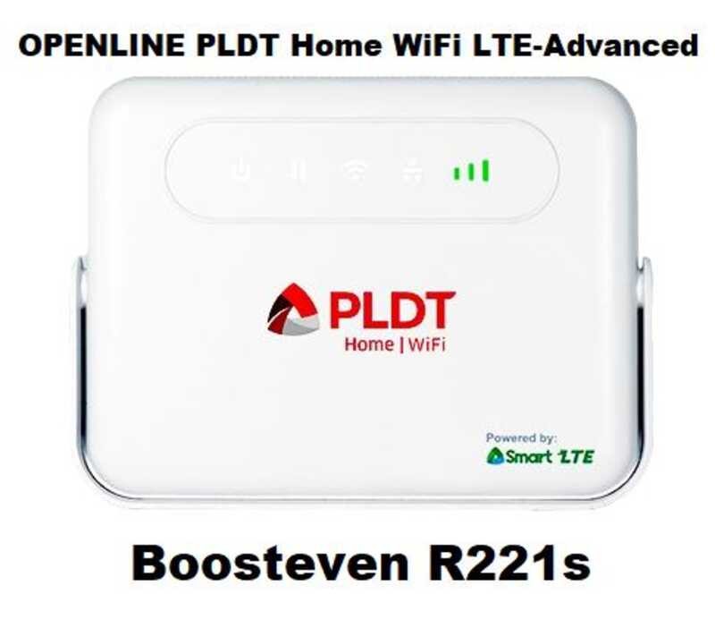 OPENLINE PLDT Home Prepaid Wifi Lte-Advanced (Boosteven R221s) 729 ...