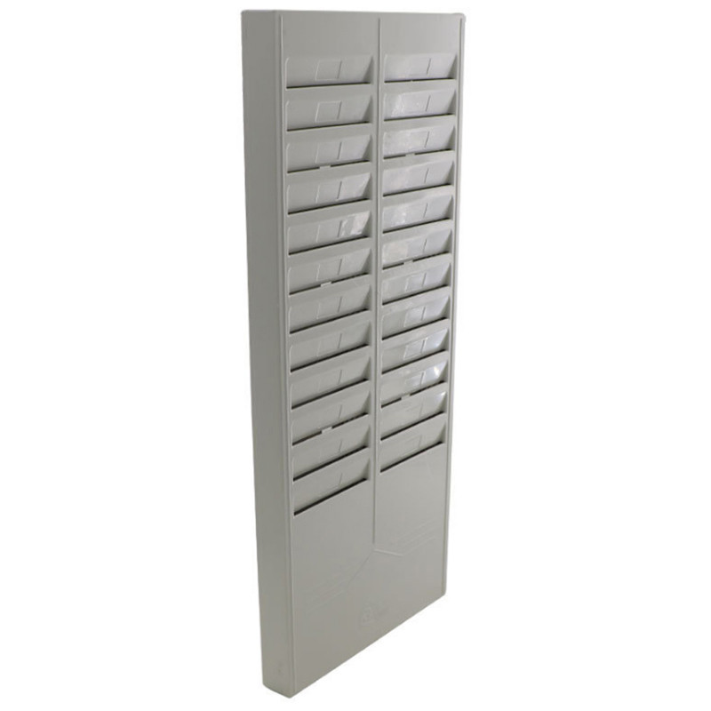 Time Card Rack Time Card Holder 50 Slots Time Card Rack Employee Time ...