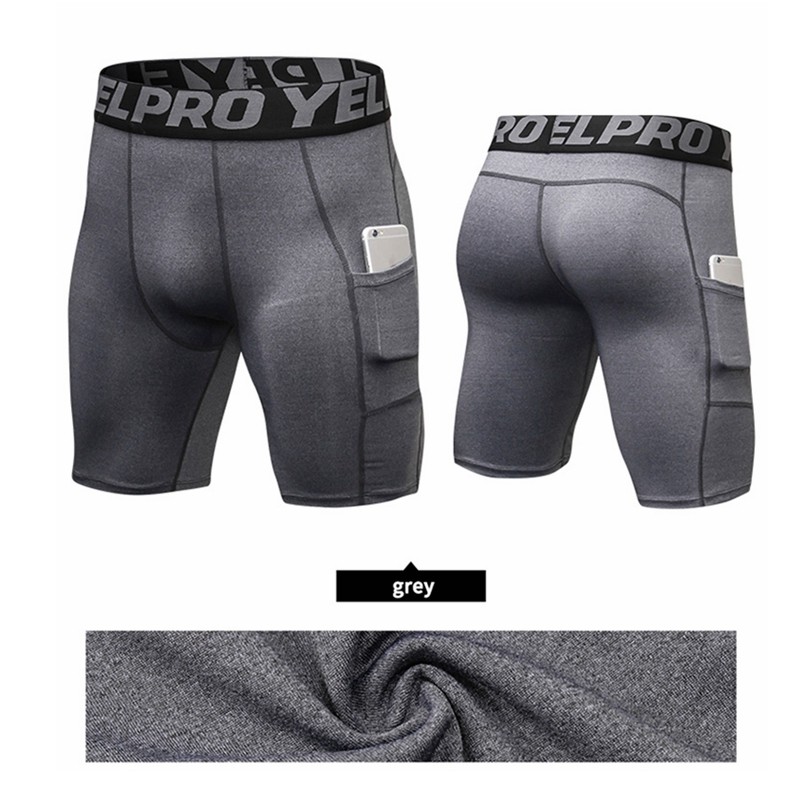 11 Colors Men's Compression Shorts Bodybuilding Quick Dry Fitness Tight ...