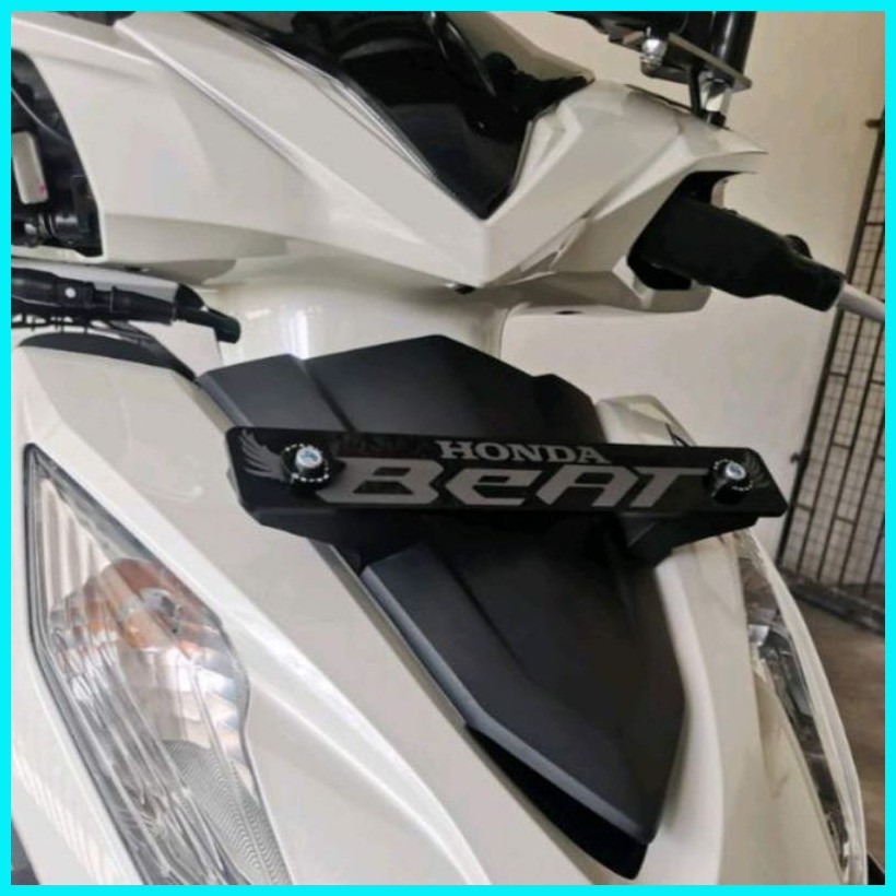 HONDA BEAT / CLICK V3 FRONT PLATE EMBLEM ATTACH FOR FRONT PANEL(LASER ...