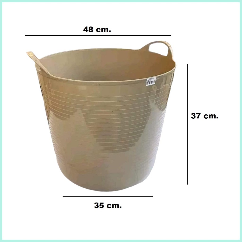 Flexible and Multipurpose Aesthetic Jumbo Bucket with Handle / Timba ...