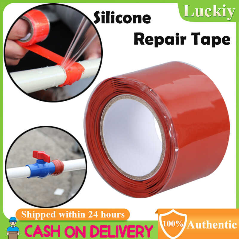 1M Silicone Repair Tape Sealant PVC Leak Sealer Waterproof for Cables