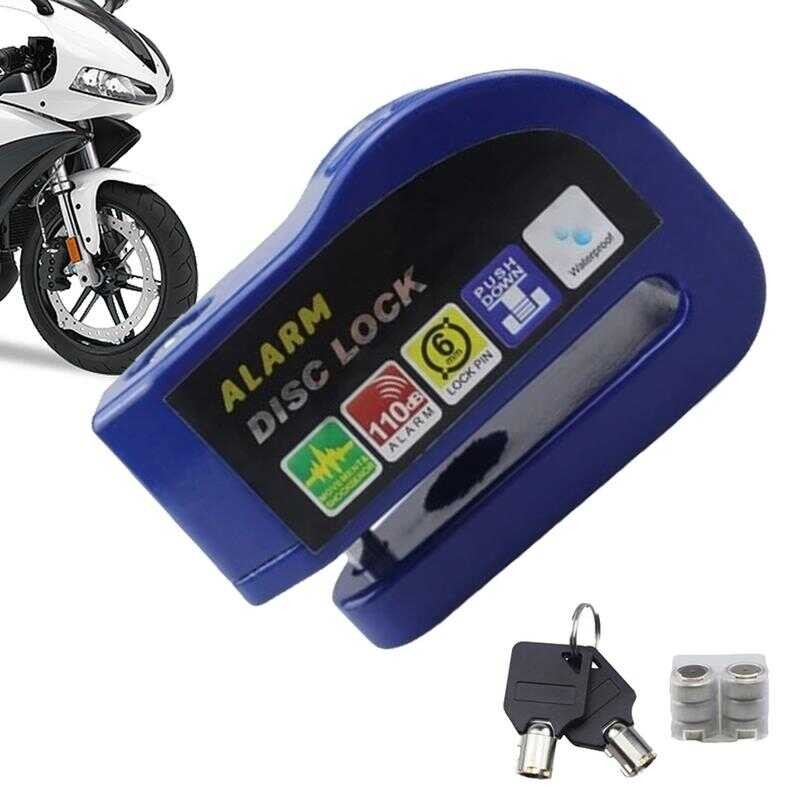Motorcycle 1Pc New Bicycle Alarm Lock Scooter Bike Anti Theft Security