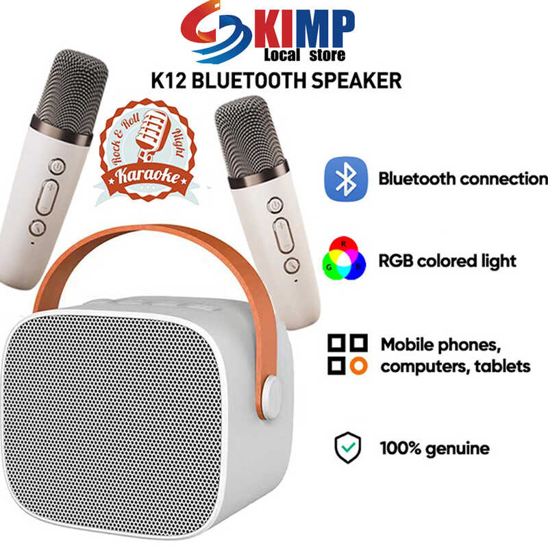 60 Portable Microphone Bluetooth Speaker 3D Stereo Amplifier Karaoke Na ...