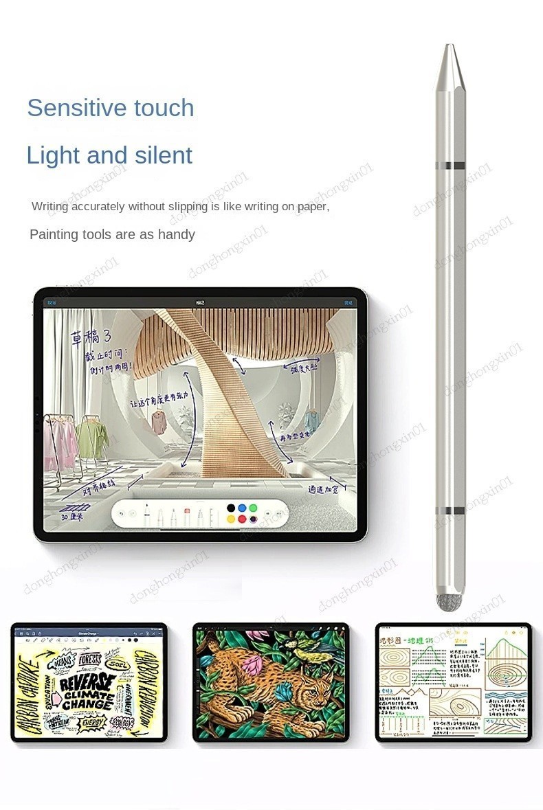 3 in 1 Matte Universal Stylus Pen For Redmi Pad SE 4G 8.7 2024 SE 11 ...