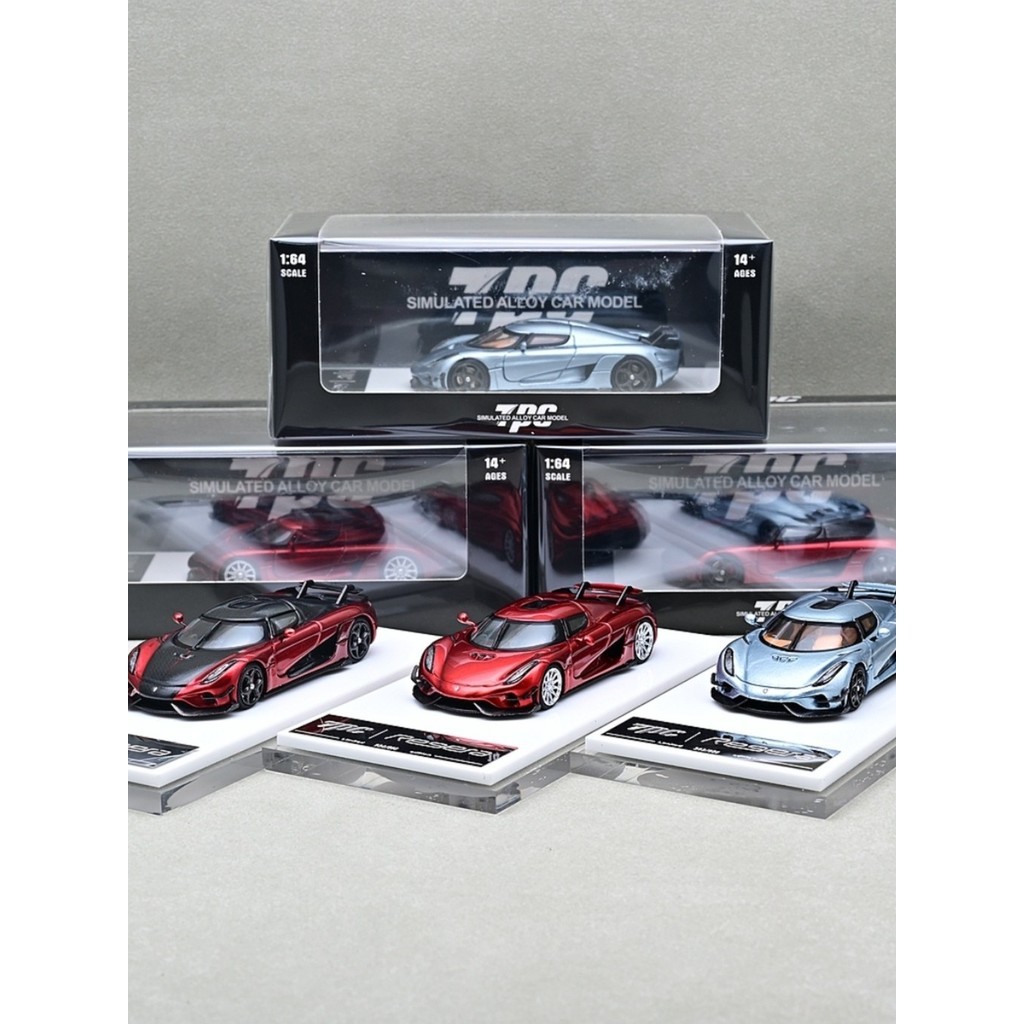 TPC 1/64 alloy simulation ornamentation Regera rule sports car model ...