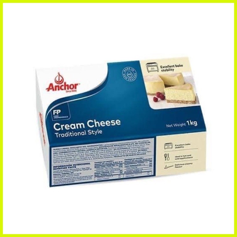 Anchor Cream Cheese 1kg Exp May 11 2024 Shopee Philippines