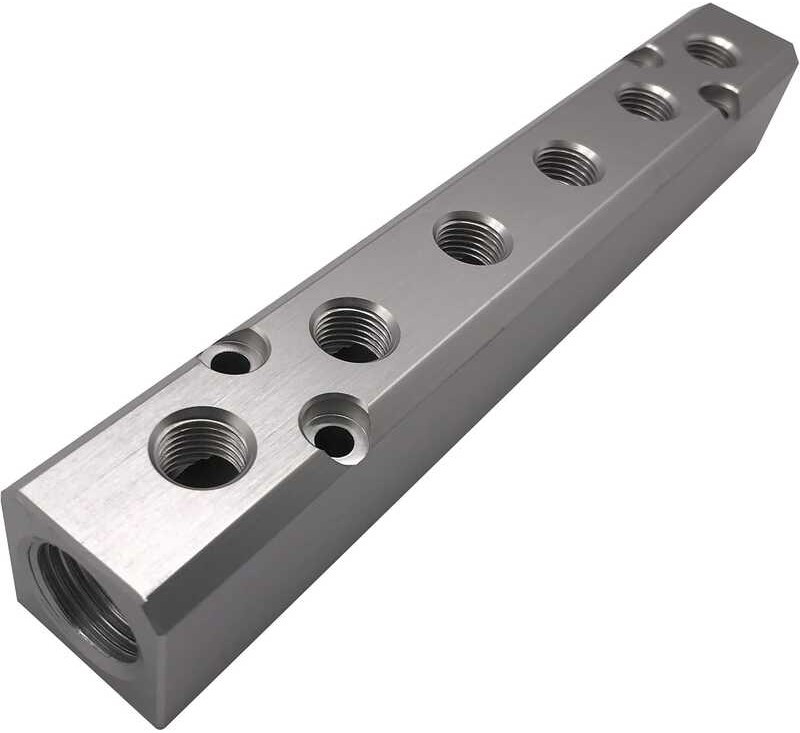 Connector Block Pneumatic Manifold Air Distribution Block Connector ...
