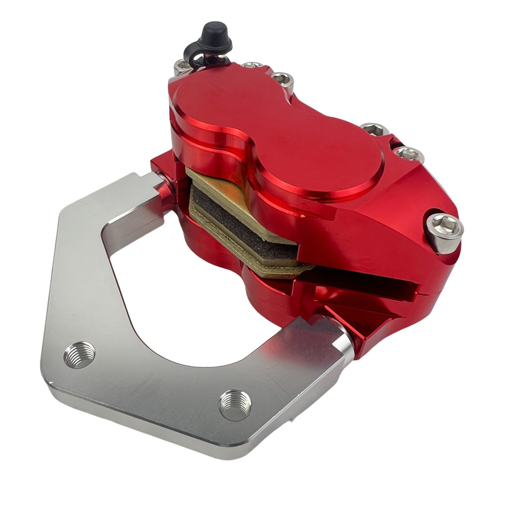 Motorcycle Four Piston Brake Caliper Pump For 220mm Disc Modification ...