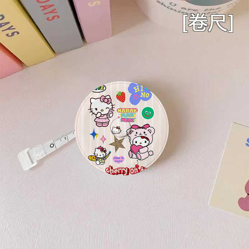 Pink Heart Hello Kitty Measure Mini 2m Measuring for Clothes Soft Waist ...