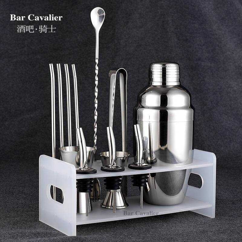LY Stainless Steel Mi Set Base Liquor Tools Bar Cocail Mixer Shaker ...