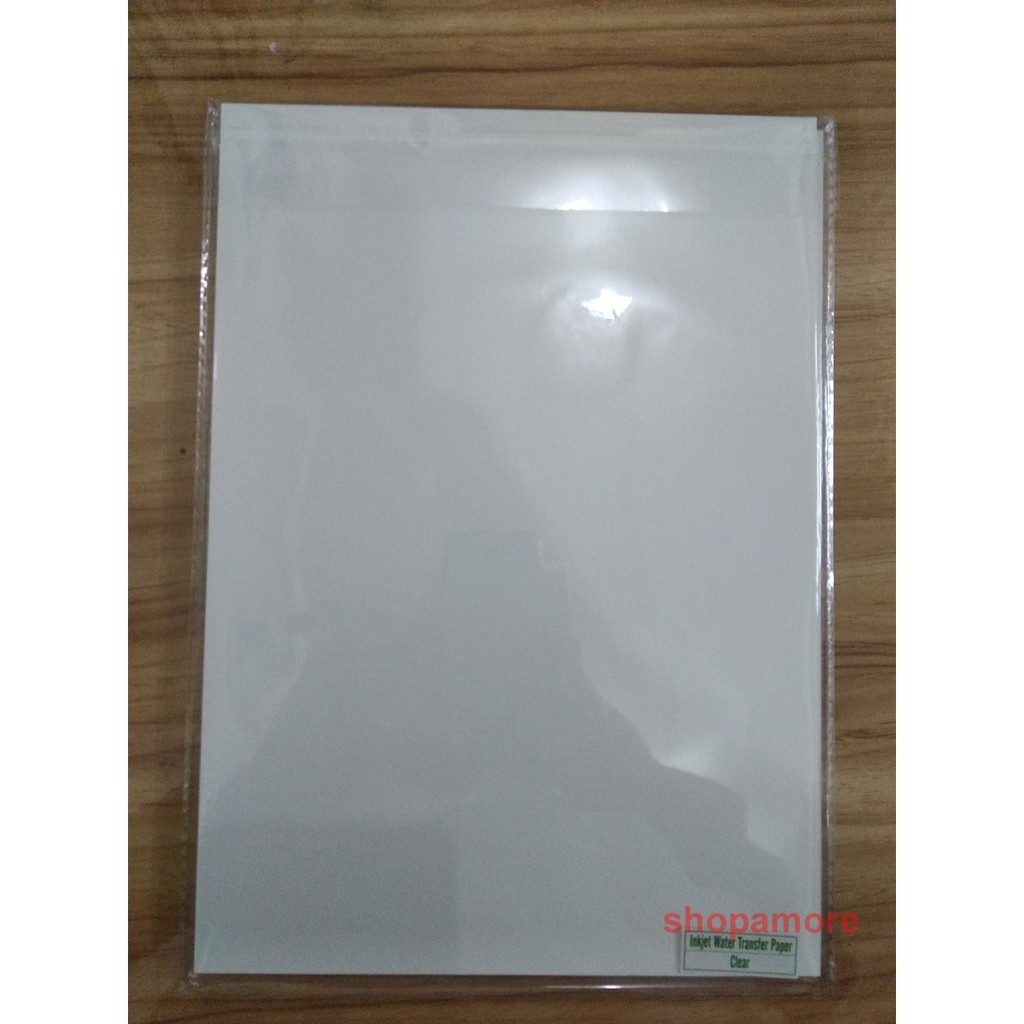 ** 5 Sheets Decal Stickers Water-Slide for Inkjet | Shopee Philippines