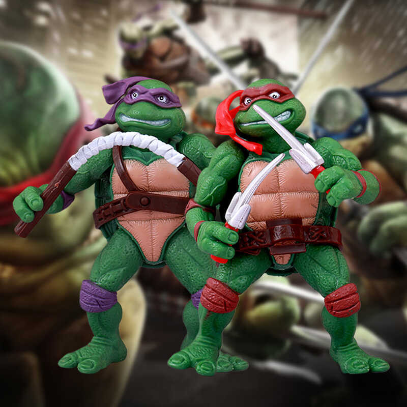 Ninja Teenage Mutant Turtles Raphael Figure Toy Movie Version Movable ...