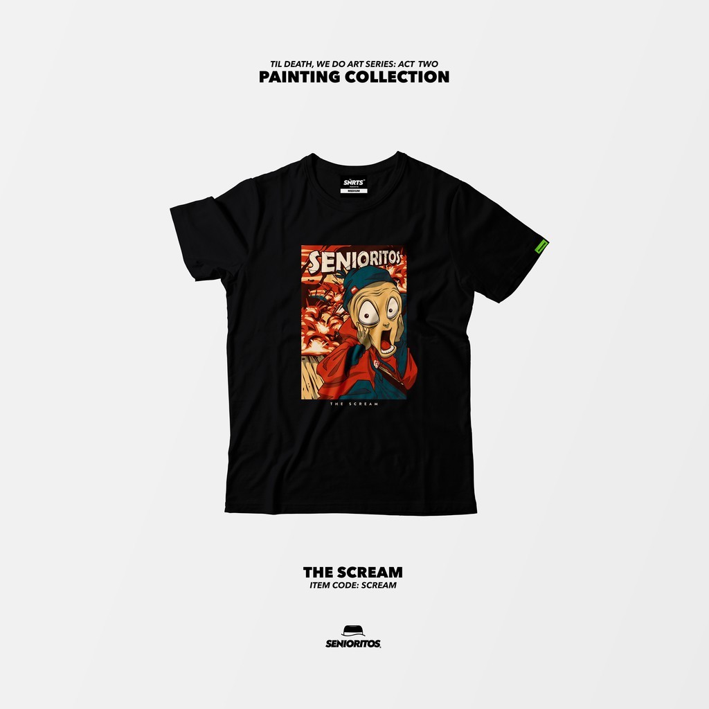 Senioritos® The Scream - Painting Collection | Shopee Philippines