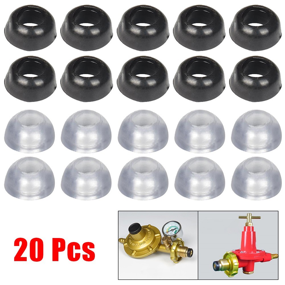 【NSRE Fast】20pcs Bull Nose Rubber BBQ Bottle Gas Seal Dome Shaped O for ...