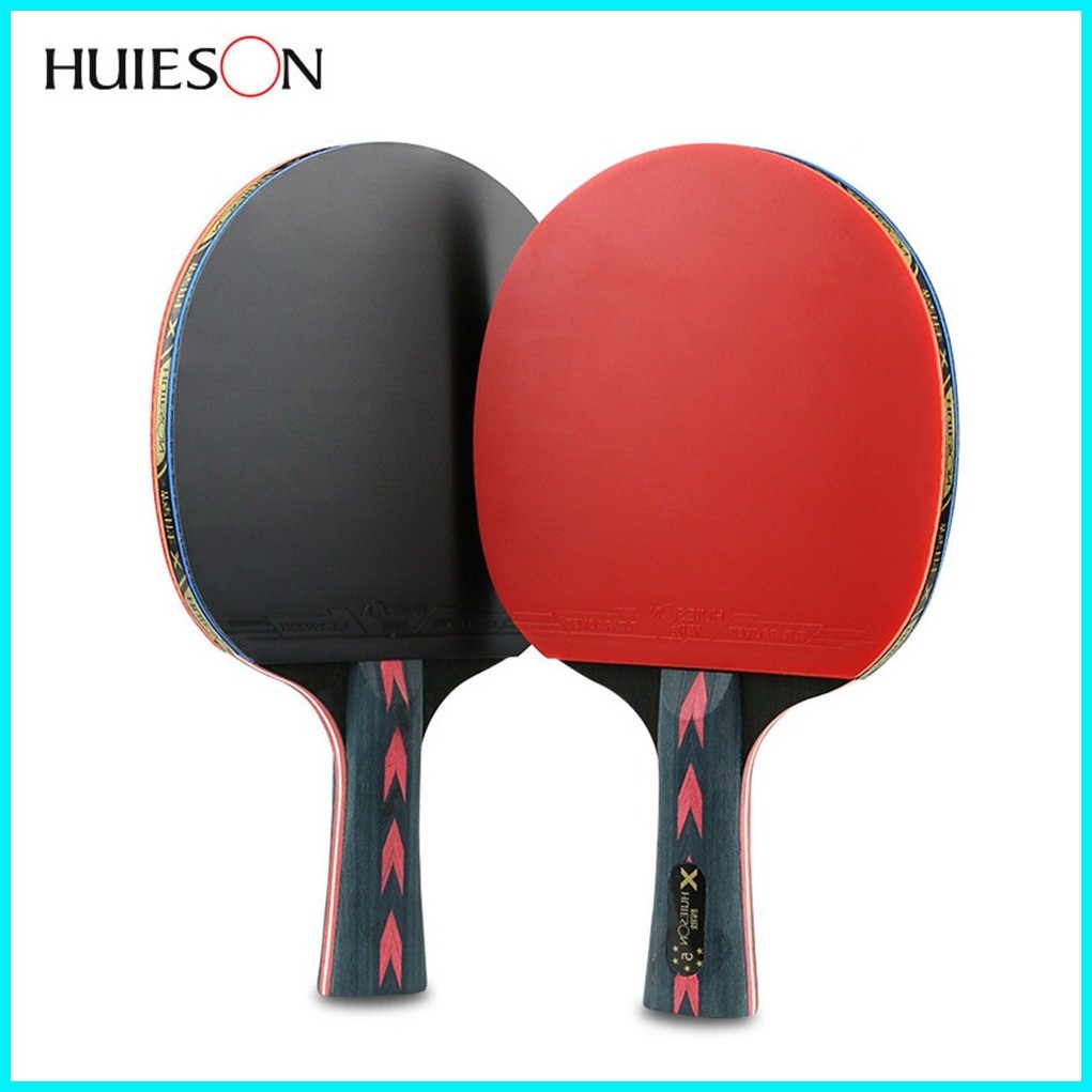 HUIESON 6 Star Table Tennis Racket Wenge Wood & Carbon Fiber Blade Sticky Pimples-in Rubber Super Powerful Ping Pong Racket Bat - Price history & Review | AliExpress Seller - XC Skywalker