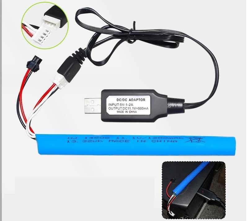 3s 11 1v 1200mah Li Ion Battery 14500 Usb For Electric Water Gel Ball