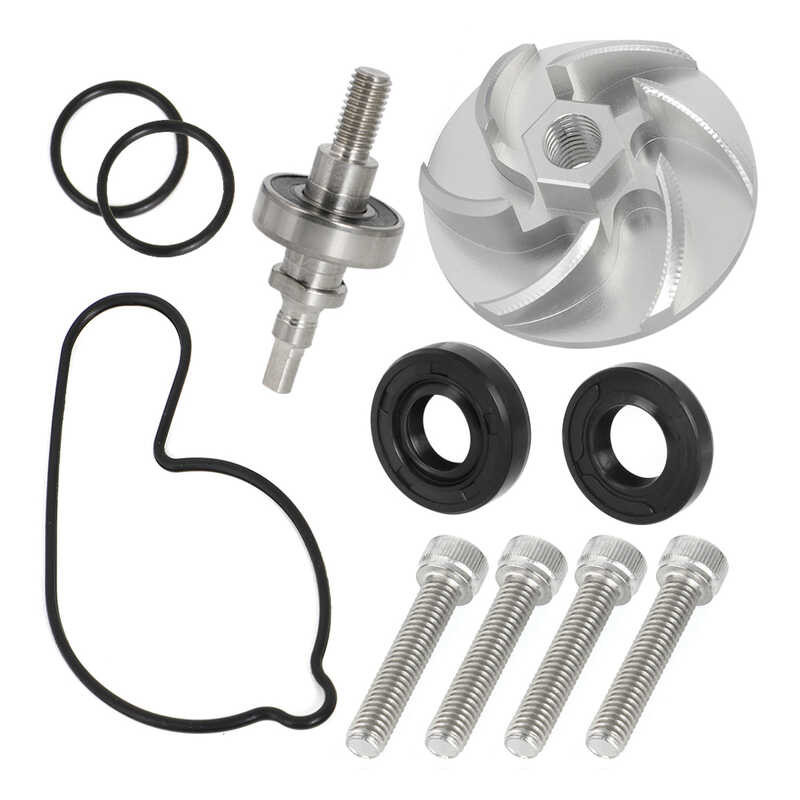 Water Pump Seal Repair Kit W/ Shaft Para Sa Yamaha Yfz450 YFZ 450 2004 2013 Gasket Bearing