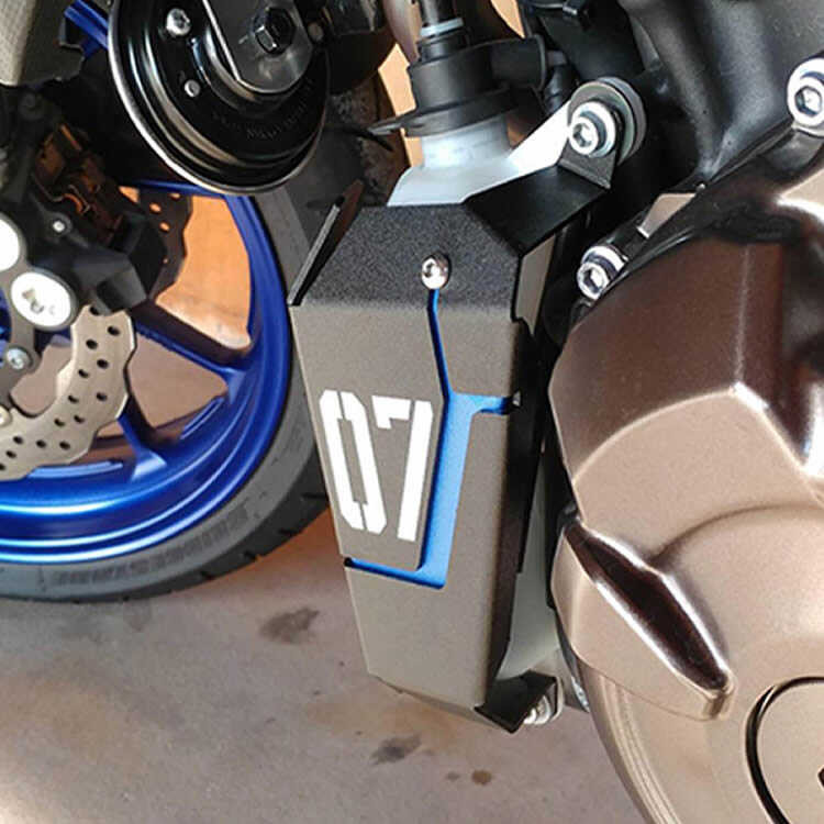 Mt07 ♚ Fz07 Para Sa Yamaha Mt-07 Fz-07 MT FZ 07 Radiator Water Cooling ...