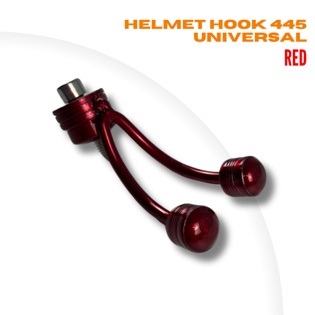 MOTORCYCLE ACCESSORY HELMET HOOK 445 UNIVERSAL [MOONRISING] Shopee