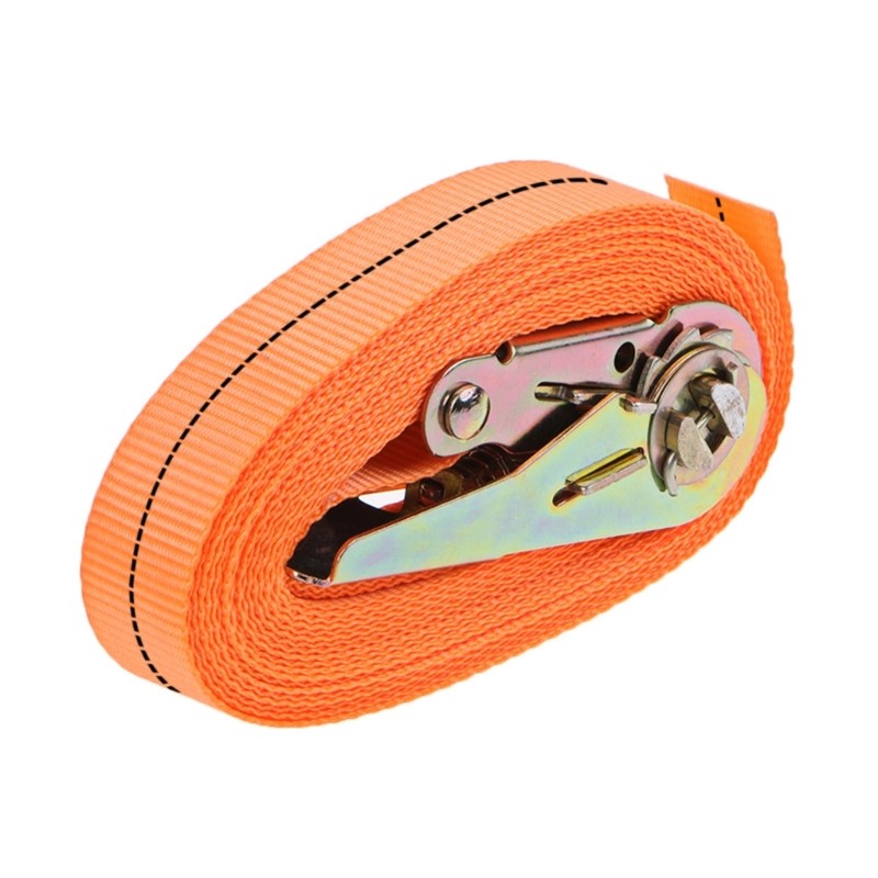 4M 5M 6M 8M Car Heavy Duty Tie Down Cargo Strap Luggage Lashing Strong