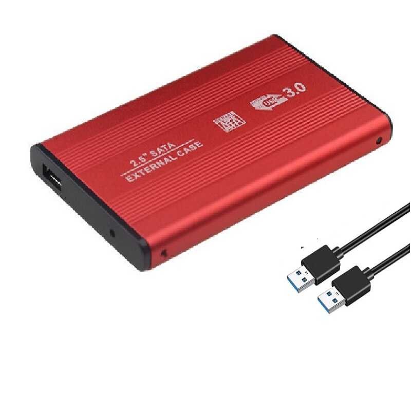 2.5" inch SATA External Hard Drive Mobile Disk HD Aluminum Enclosure