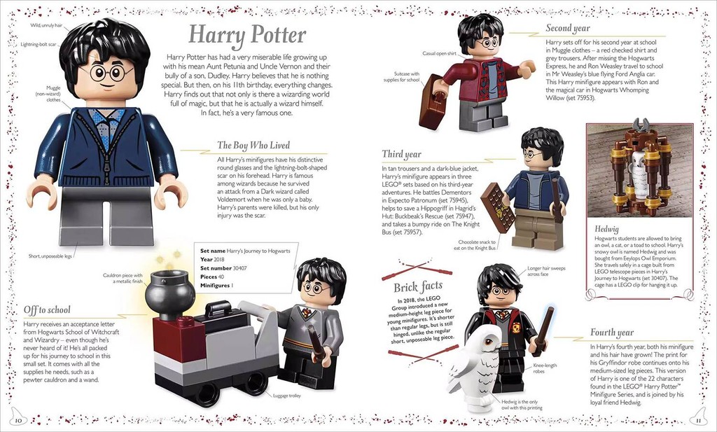 LEGO Harry Potter Wizarding World Visual Guide Including Tom Riddle ...