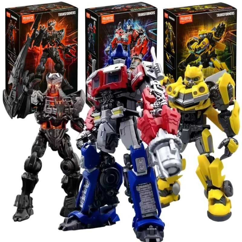 Original Blokees Transformers Robot Building Block Bumblebee Optimus ...