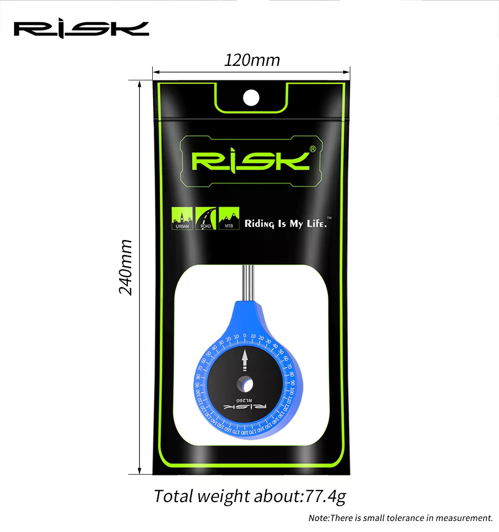 RISK Cyclist Knee & Elbow Angle Measurement Tool Bike Rider Fitting ...