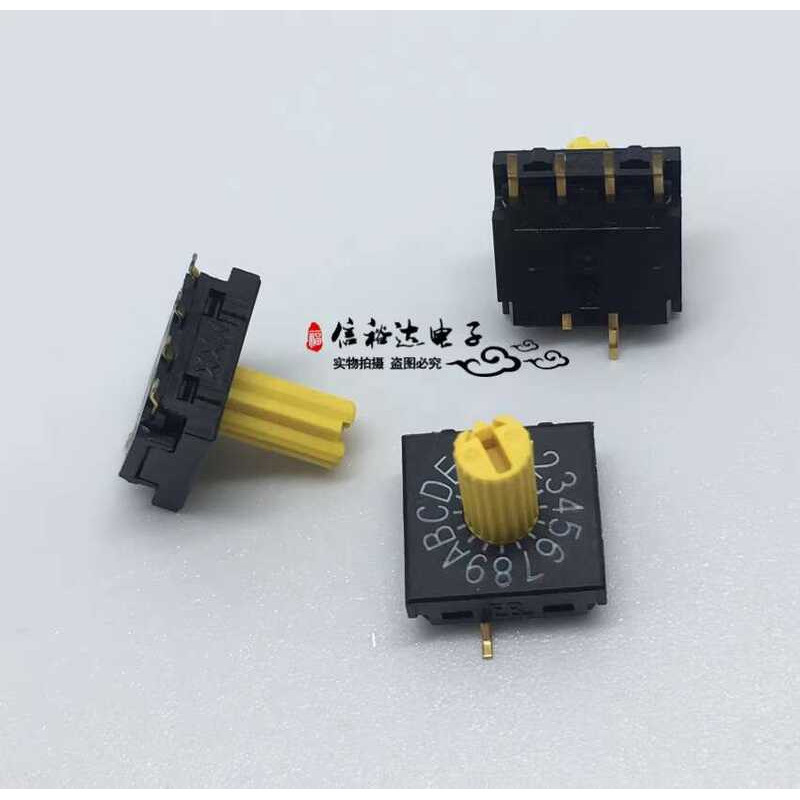FR02KC16P-R NKK Original with Handle Rotary Reverse Code SMD Encoder ...