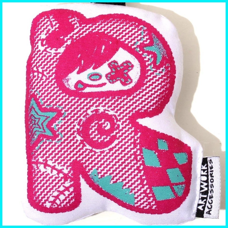 ARTWORK R (Alphabet Plushie Key Ring) | Shopee Philippines