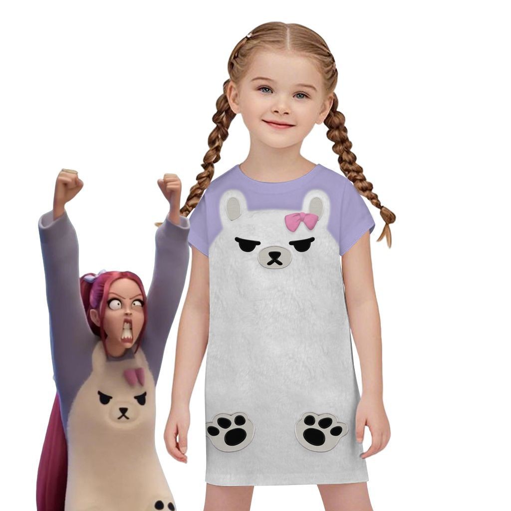 RUMI Same Style Nightgown Kpop Demon Hunters Cute Girl Cosplay Bear ...