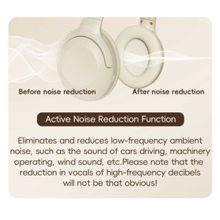 Rock Space O3 ANC Wireless Bluetooth Headphones Active Noise ...