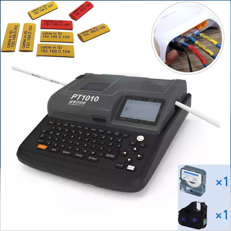 PUTY PT1010 Waterproof ID PVC Cable Printer Sa Tube Ferrule Thermal