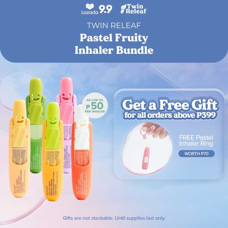 LY PASTEL Fruity InHAler (MAngo, Mixed Berry, OrAnge, VAnillA, At ...